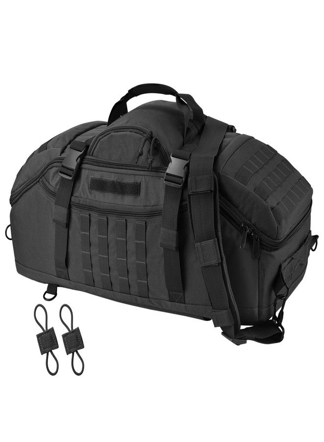 EASY BW 65L Large Travel Duffle Bag Military Tactical Backpack, Army Assault Pack 3 Day Bug Out Bag Rucksack for Outdoor Sport Hiking Camping with Molle System - Image 1